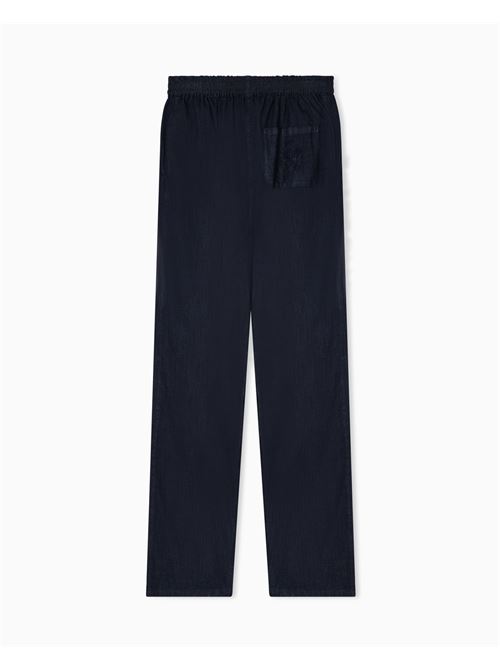 Pantaloni in denim leggero con coulisse Emporio Armani | EW004102 AF21075.MB001